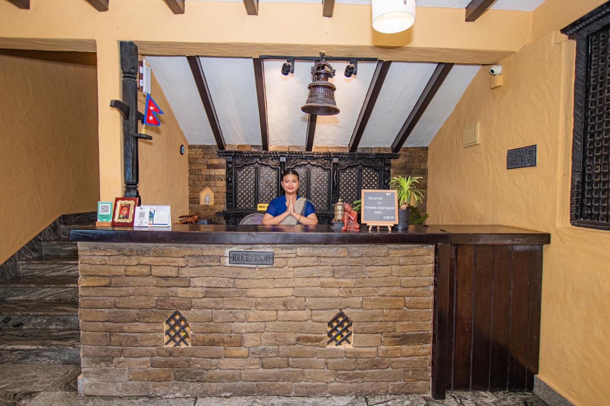 Pokhara Boutique Hotel ภายนอก รูปภาพ