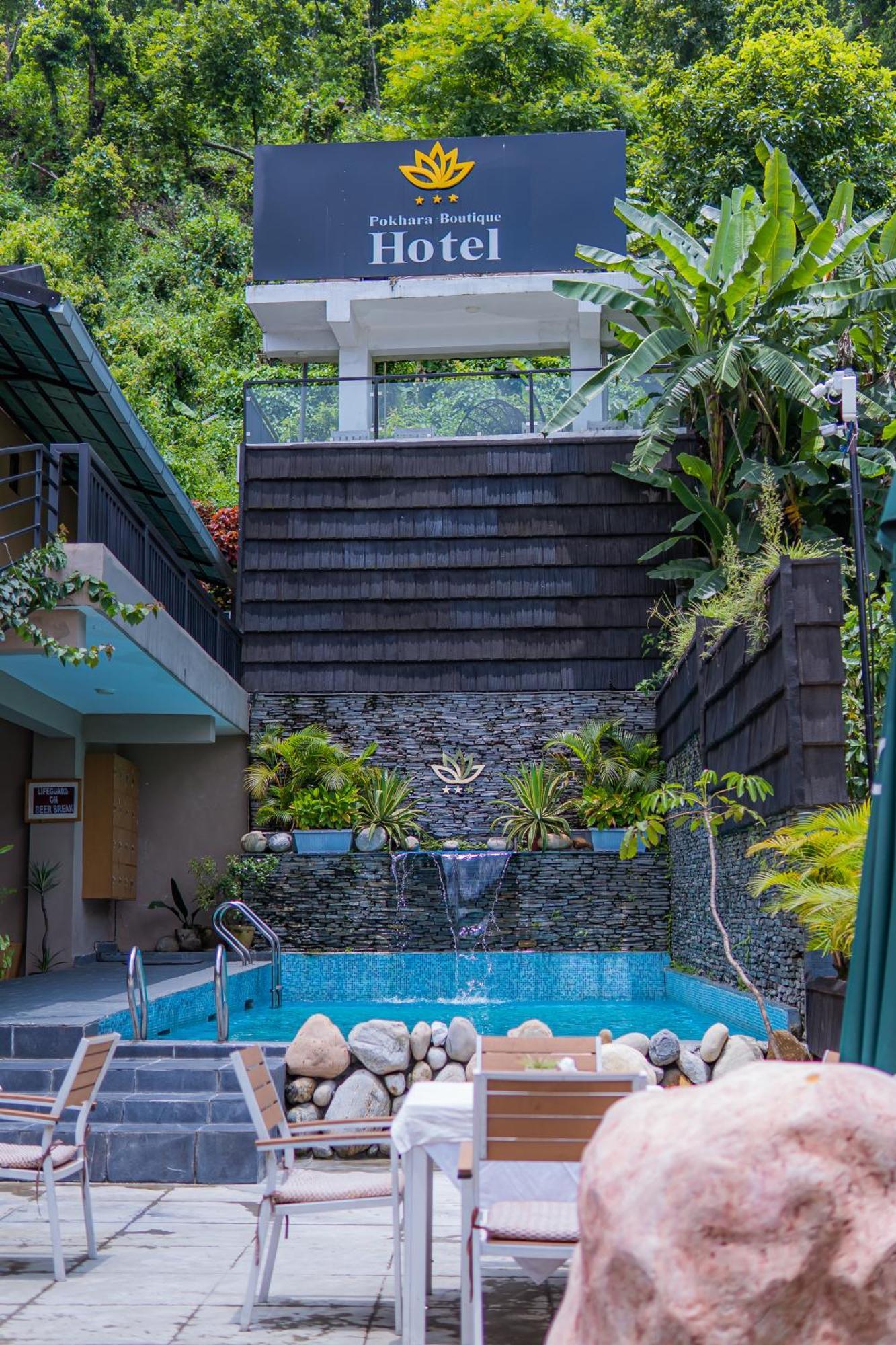 Pokhara Boutique Hotel ภายนอก รูปภาพ