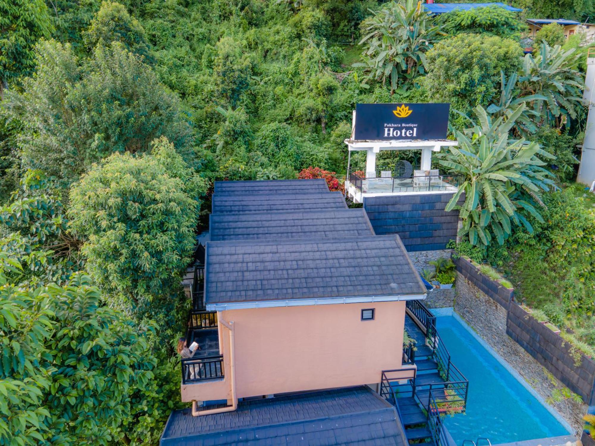 Pokhara Boutique Hotel ภายนอก รูปภาพ