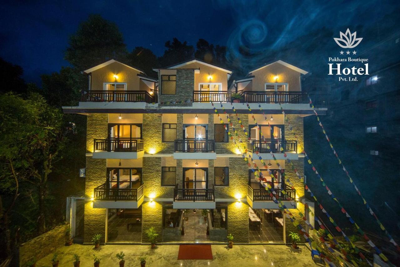 Pokhara Boutique Hotel ภายนอก รูปภาพ